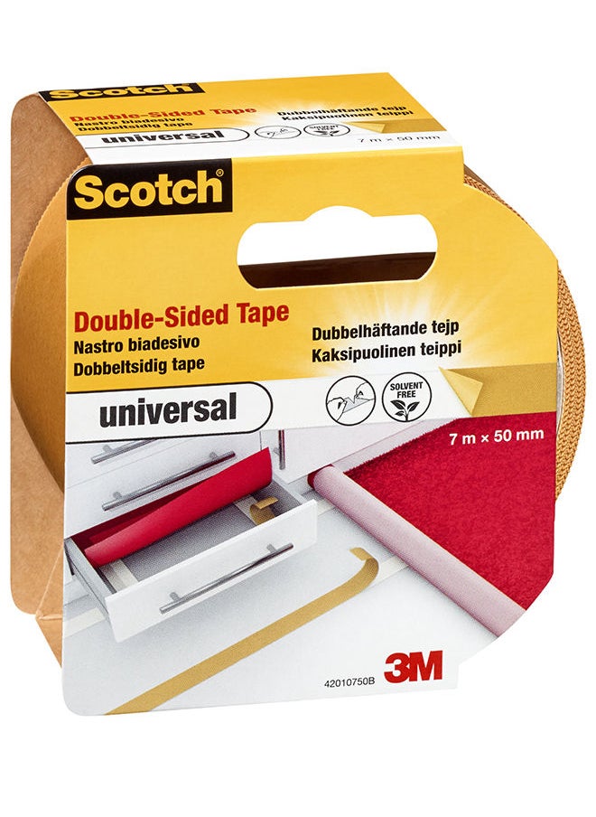 3M Scotch - Scotch Universal Carpet Tape, 4201 NIU, 50 mm x 7 m - Image 1