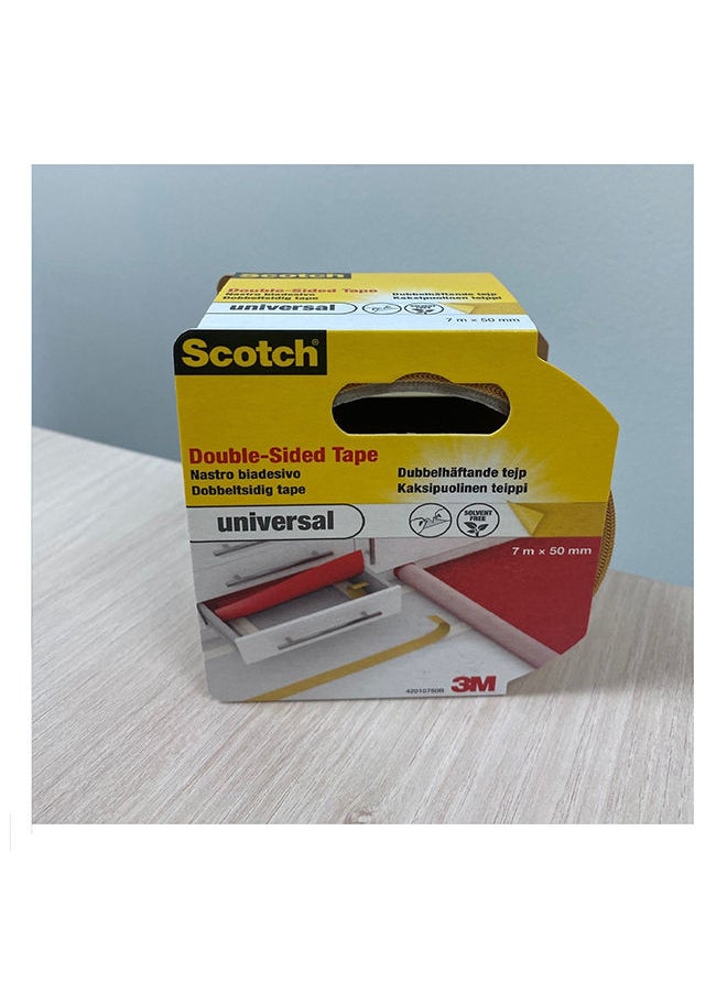 3M Scotch - Scotch Universal Carpet Tape, 4201 NIU, 50 mm x 7 m - Image 1