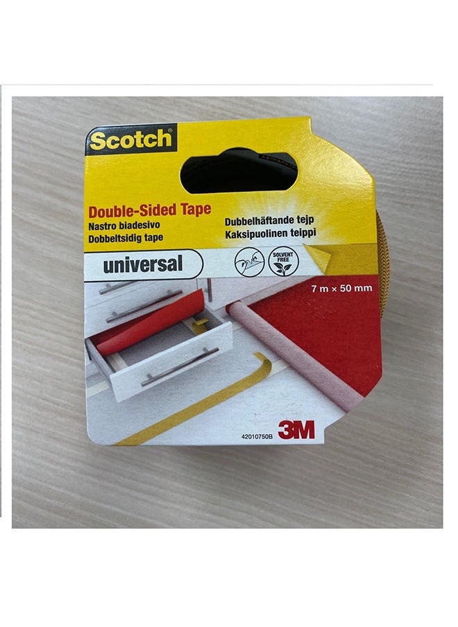 3M Scotch - Scotch Universal Carpet Tape, 4201 NIU, 50 mm x 7 m - Image 1