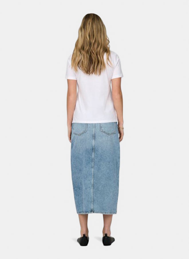 ONLY ONLY Womens Kita Life Shortsleeve Heart Top  - Image 4