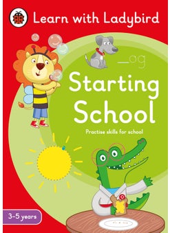 Starting School: A Learn with Ladybird Activity Book (3-5 years) 