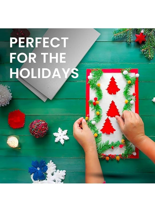 كرافت ماجيك قطعة كبيرة من رغوة الستيروفوم 50×35×5 سم (حزمة واحدة) | ورقة رغوة بوليسترين سميكة للحرف الفنية، صناعة النماذج، مشاريع مدرسية وحرف يدوية منزلية - Image 4