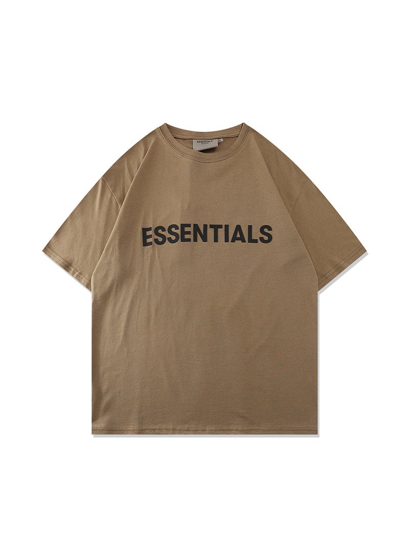 Generic - Unisex FOG Essentials Heavyweight Cotton Tee 21108 apricot - Image 1