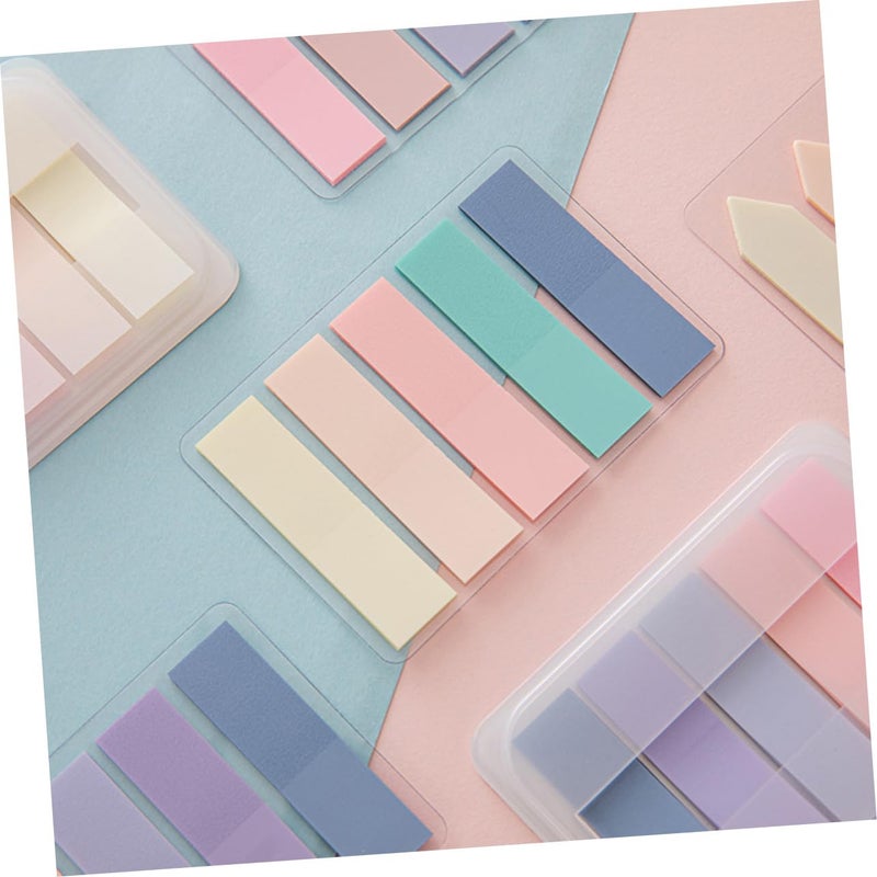 Colored Sticky Index Tabs 6 Sets Writable Page Markers for Books Annotation Bookmarking Office Home Use - Image 3