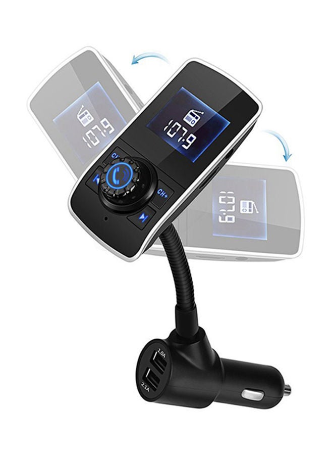 NIBEMINENT Bluetooth FM Transmitter Wireless Radio Adapter - Image 2