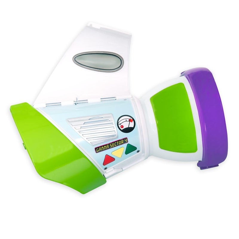 Disney Store Official Buzz Lightyear Gauntlet Roleplay Wrist Communicator with LED Light Sound Effects FlipUp Cuff Adjustable Strap Pair with Jet Pack Sold Separately - Image 3