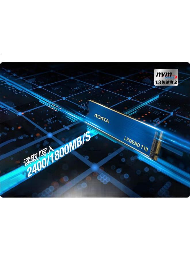 ADATA Adata 2Tb Ssd Solid State Drive M.2 Interface (Nvme Protocol Pcie 3.0 X4) Ai Computer Component Read Speed 2400Mb/S Legend 710 - Image 2
