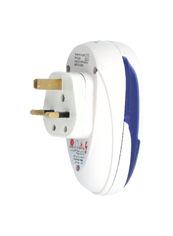serene Odorless Electric Mosquito Killer Blue and White 12.8 x 11.2 x 7.4 cm VL4WA - Image 2