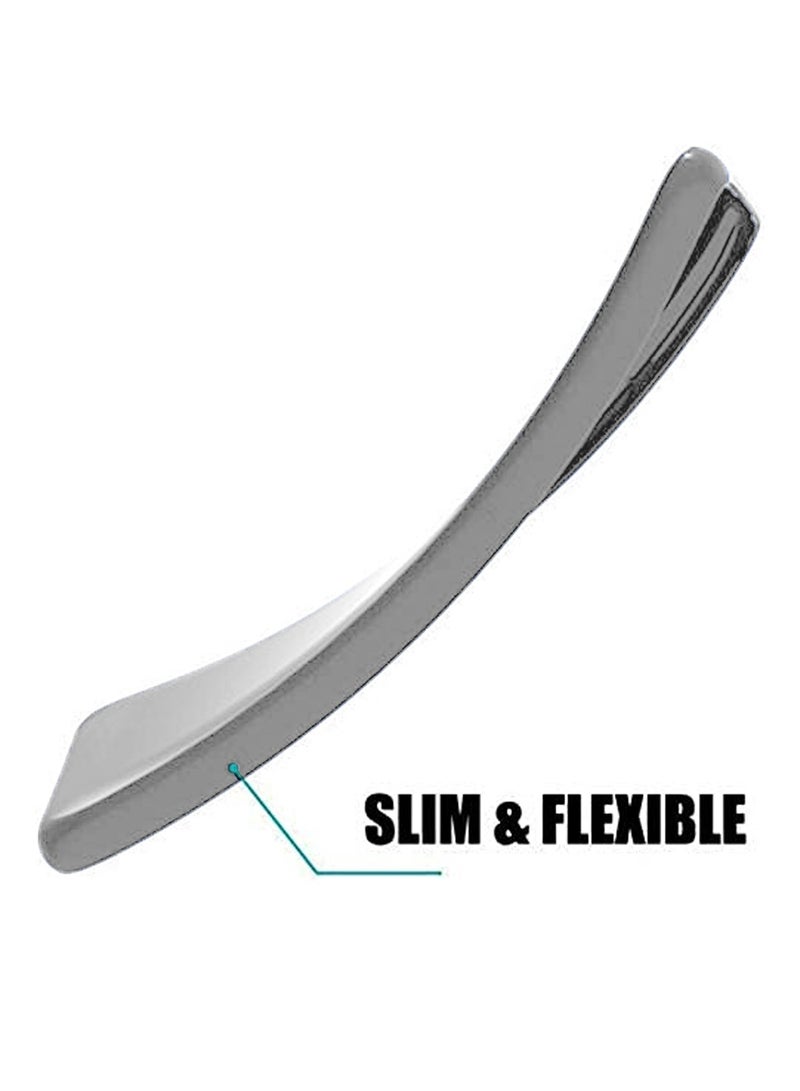 Wtech Premium Soft Liquid Silicone Case Cover For Samsung Galaxy A55 5G 2024 Grey - Image 2