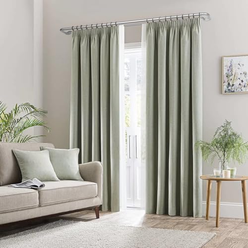 HOTOZON Double Curtain Rods 32 to 58 Inches, HOTOZON Blackout Double Curtain Rods for Windows 20 to 54 Inches (1.6-4.5 ft), 6/8 Inches Wrap Around Room Darkening Telescoping Drapery Rod, Silver - Image 2