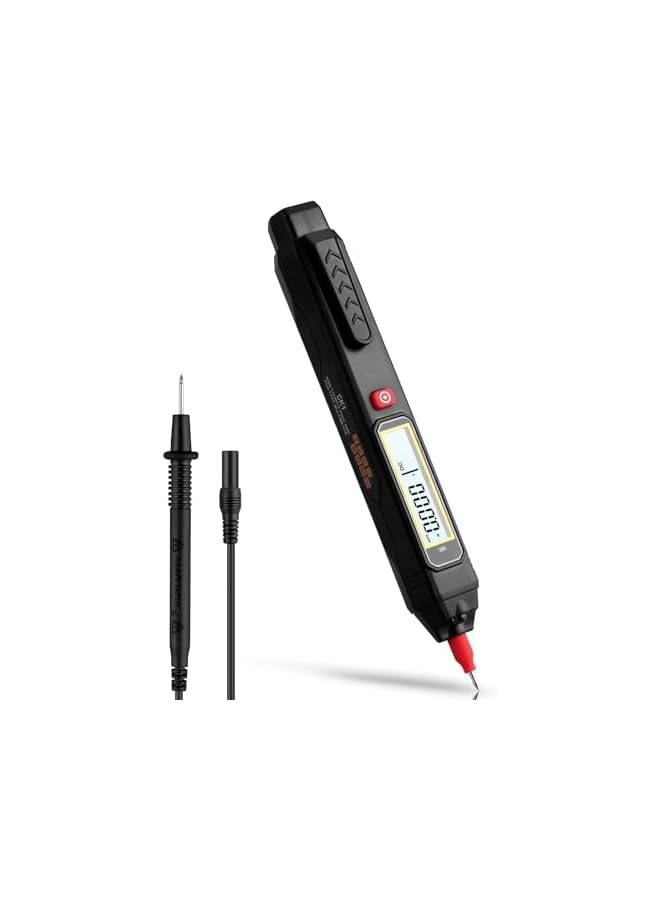 PROMASS Multimeter AC/DC Voltage Tester, 6000 Counts Pen Type Professional Current Meter, Non-Contact Electricians Voltmeter Tester for AC/DC Voltage, Live Wire, Resistance, Continuity and Diode Tests - Image 2