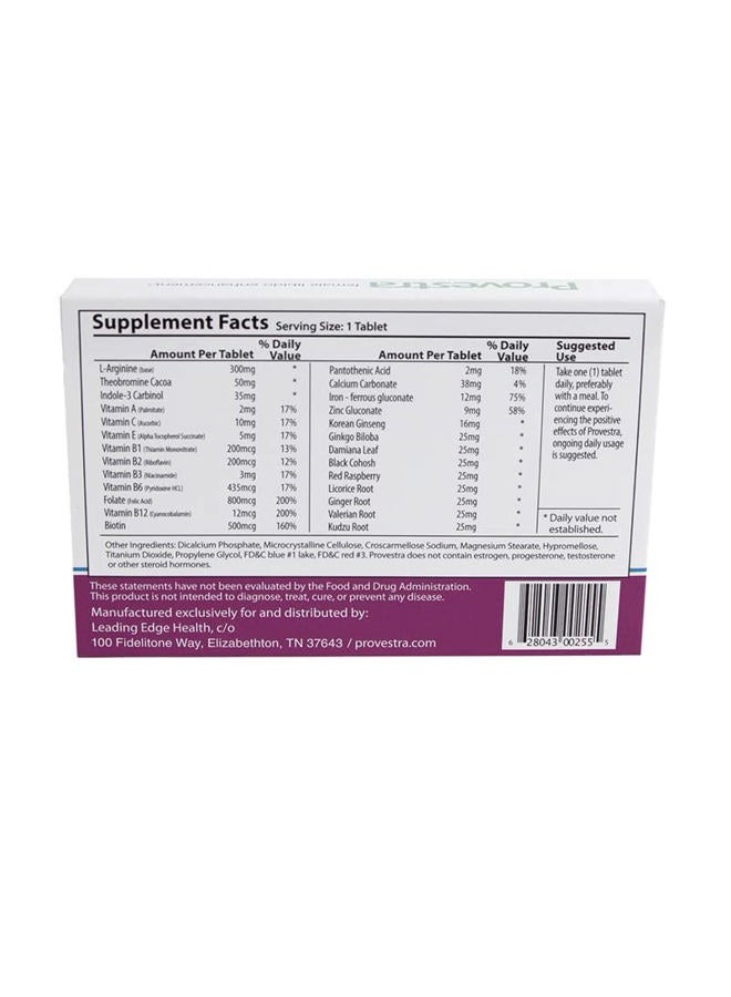 Generic Provestra 100% Herbal Daily Supplement Tablets (3)  - Image 3
