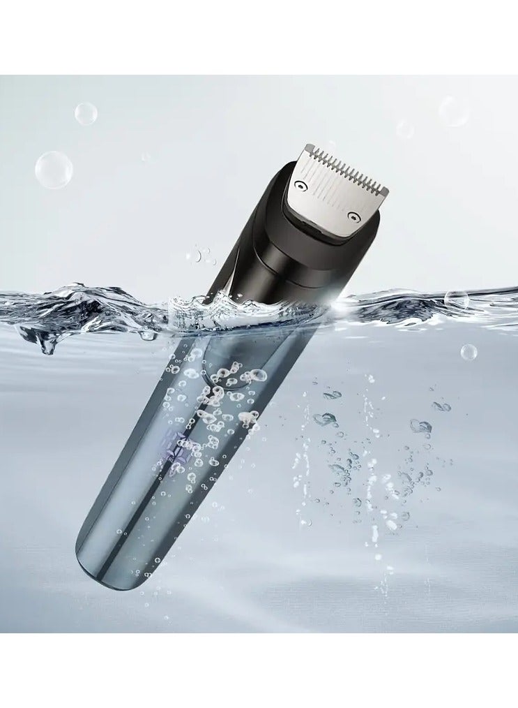 ORiTi ماكينة تشذيب اللحية للرجال، ماكينة تشذيب الشعر الكل في واحد للرجال، ماكينة حلاقة لقص الوجه والشارب والأنف والأذن - Image 4