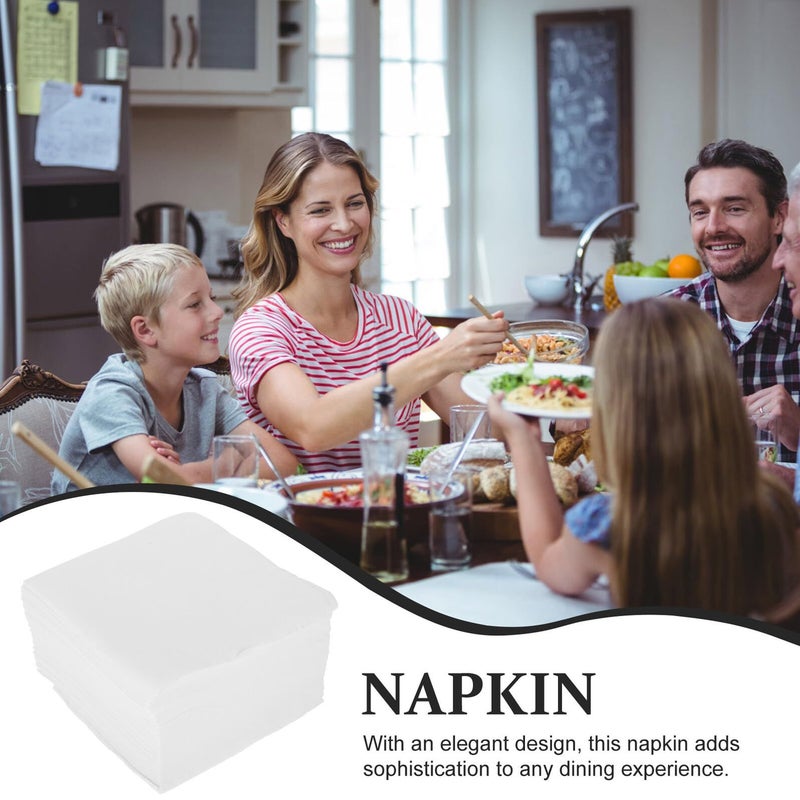 Soft Absorbent Facial Tissue Square Serviettes For Banquets Weddings Dinner Table Travel Home Use - Image 5