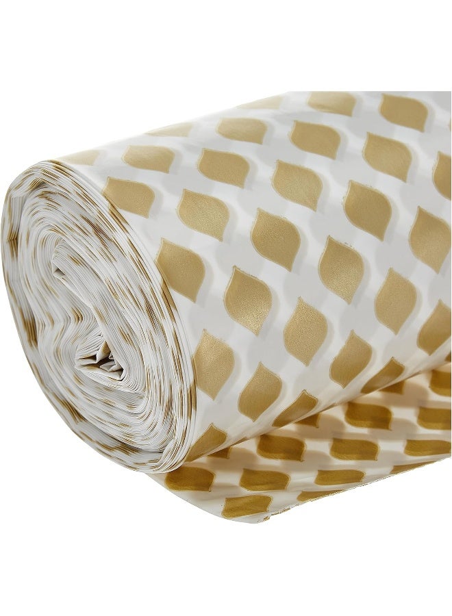 HOME CHOICE لفة سفرة مطبوعة 15 قطعة، الحجم 110x90 سم، لفة سفرة ذات جودة عالية قابلة للاستخدام مرة واحدة، لفة سفرة، غطاء طاولة - Image 5