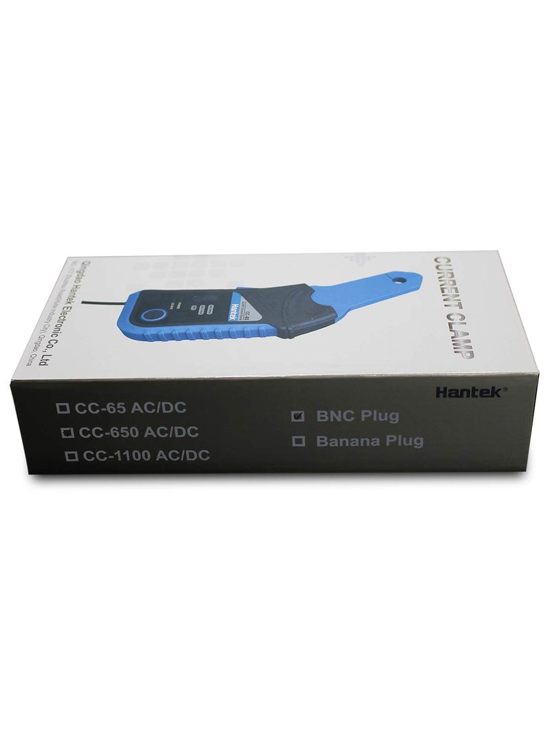 Hantek Hantek CC-650 AC/DC Max. 20 kHz 20mA to 650A DC Current Clamp Meter Multimeter with BNC Connector  - Image 4