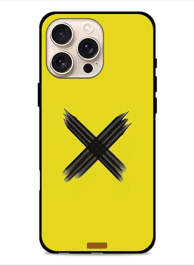 Tolwak Apple iPhone 16 Pro Protective Case Cover X Pattern - Image 1