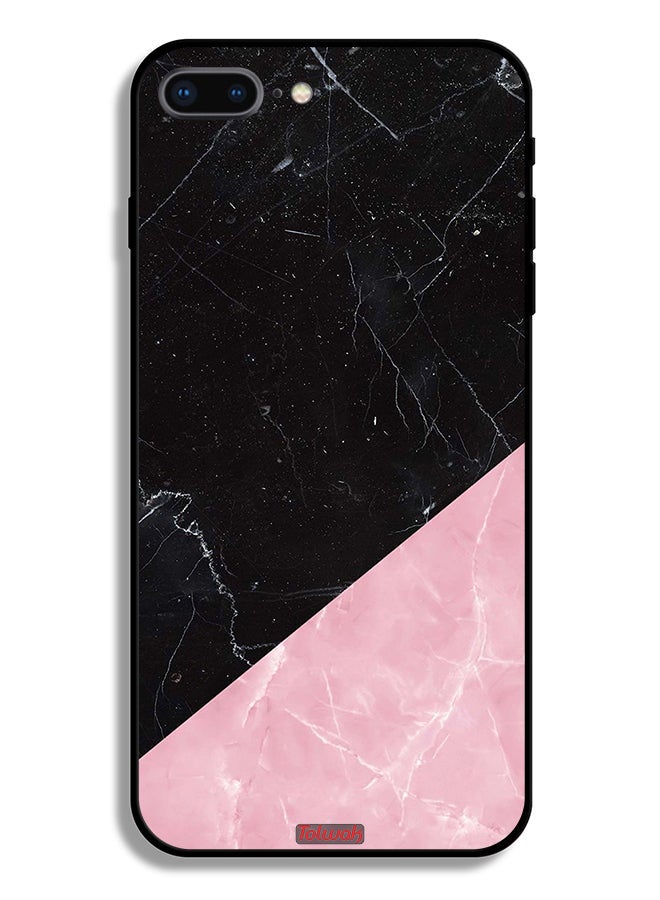 Tolwak Apple iPhone 8 Plus Protective Case Marble Pattern - Image 2