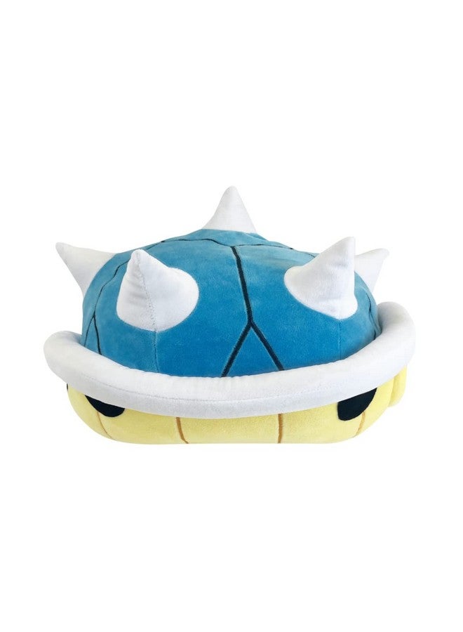 Franco Super Mario Blue Spiny Shell Kids Bedding Super Soft Plush Cuddle Pillow Buddy, (Officially Licensed Product), One Size - Image 2