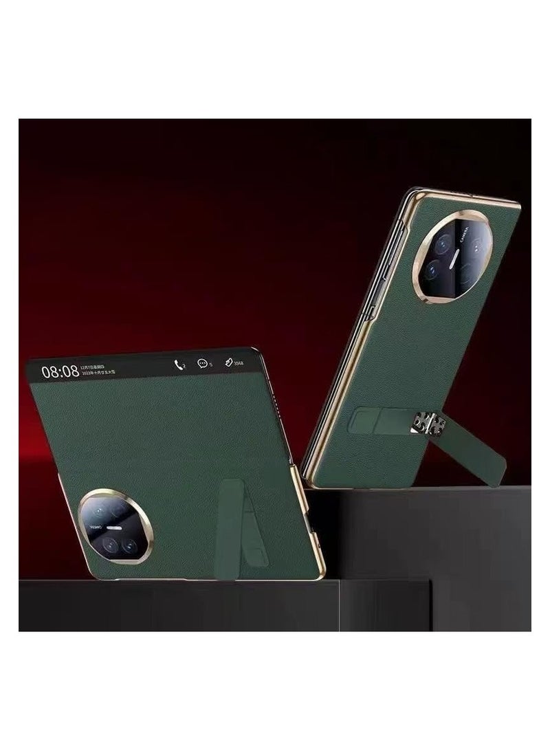 general Magnetic Flip Case Compatible with Huawei Mate X6, Rotatable Stand Stand Leather Stand Full Coverage Mate X6 Case