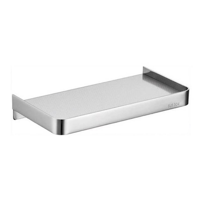 304 Stainless Steel Bathroom Tissue Box With Mobile Phone Storage Rack Small Roll Paper Holder Toilet Paper Wall-Mounted - Image 1
