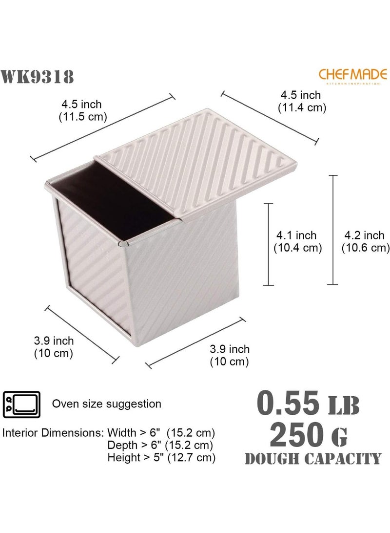 شيف ميد قالب خبز توست مخطط 250 جرام صغير شيف ميد - Image 4