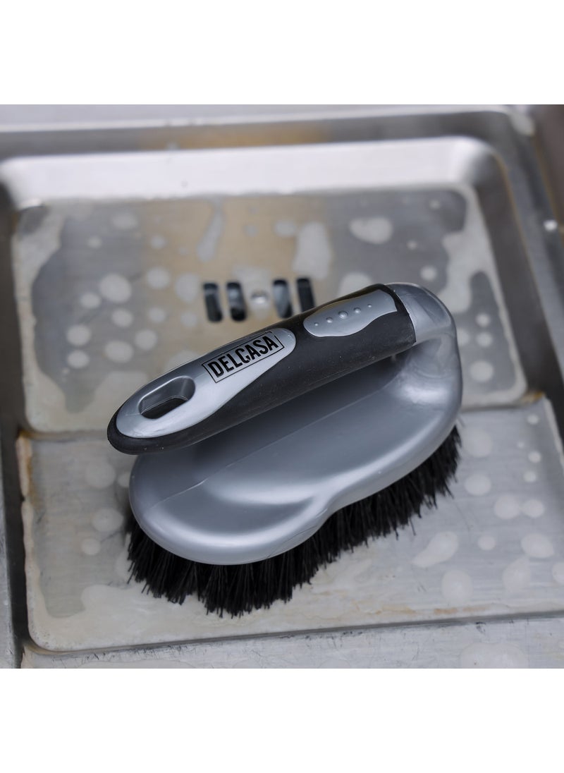 DELCASA Floor/Dish Brush Comfortable Grip Brush DC2399  - Image 5
