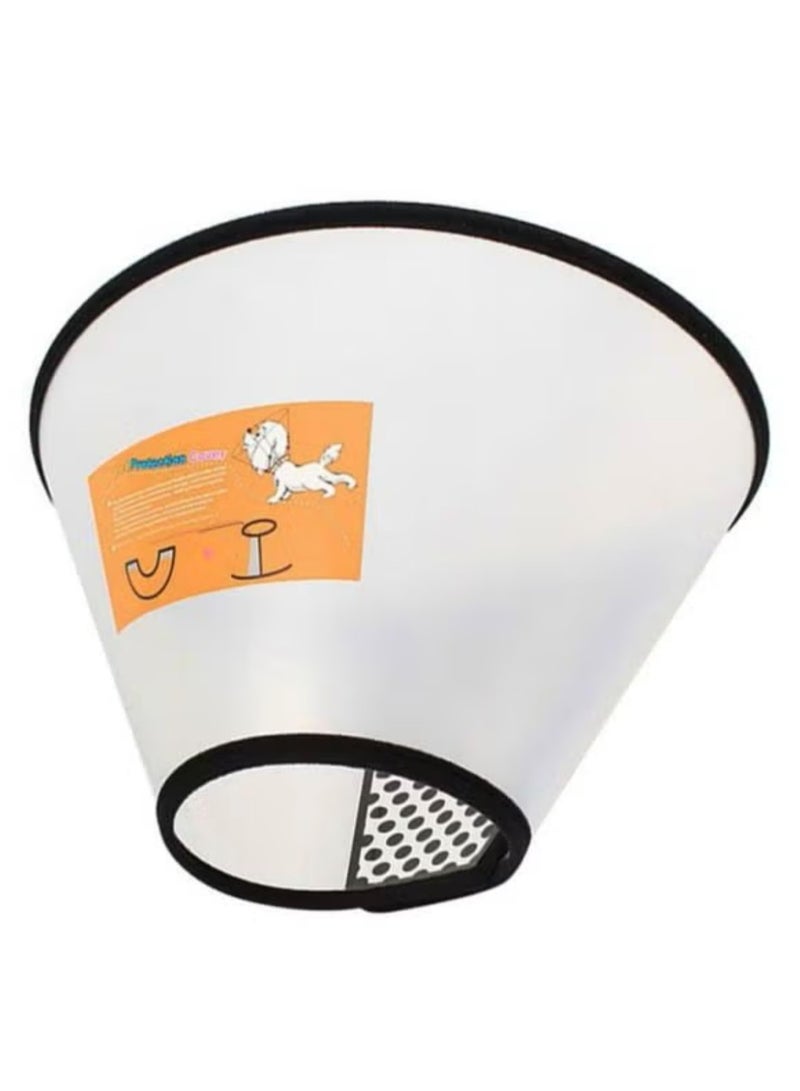 أولدجان قطة الحيوانات الأليفة مكافحة العض العناية الجرح الوقائي واضح / أسود - Image 2