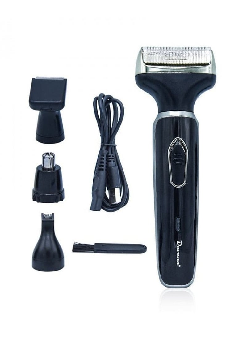 Davena 🔹 Advanced Multi-Grooming Solution for Face, Hair & Body – Davena DV674 4-in-1 Trimmer Set  Experience next-level precision and comfort with the Davena DV674 grooming kit, designed for complete head-to-toe styling and maintenance. - Image 2