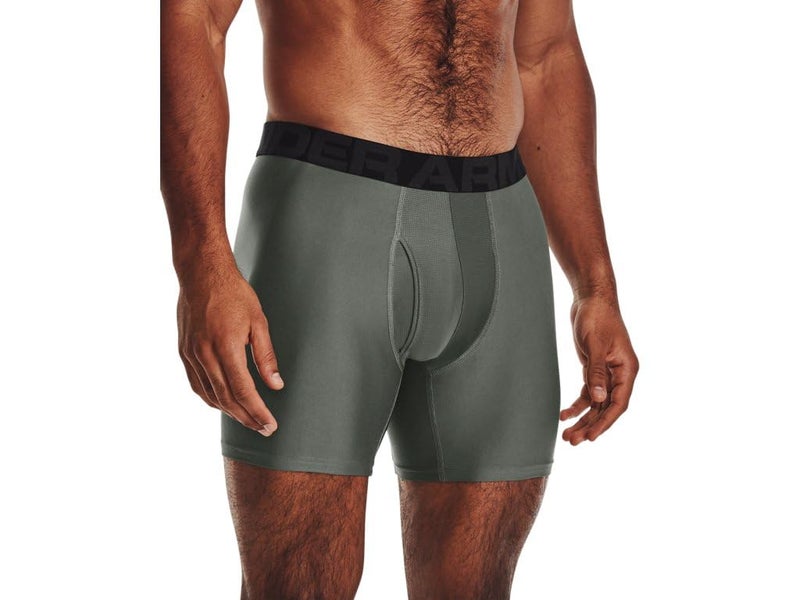 Under Armour Mens Tech 6-inch Boxerjock 1-Pack, (182) Colorado Sage / / Black, 5X-Large - Image 5