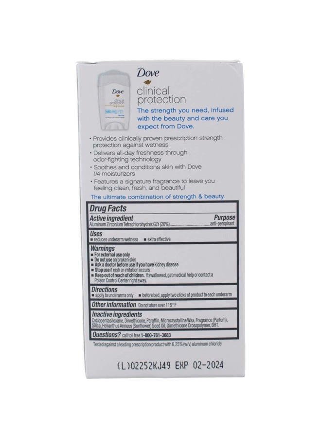 Dove مزيل العرق الطبي للحماية، نظافة أصلية، 1.7 أونصة - Image 3