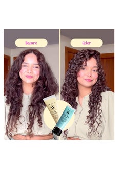 Fix My Curls Arata Advanced Curl Care Curly Hair Cream 50ML Advanced Curl Care Curly Hair Gel 50ML Intensive Moisture All Season Curl Definition Natural Oils Protein  - Image 3