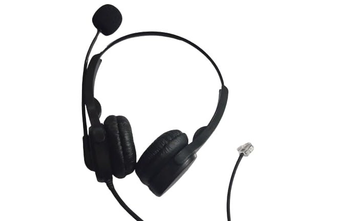 Headset/Headphone for yealink IP Phone T19E2, T19PE2, T21E2, T21PE2, T23G, T23P, T30, T30P, T31, T31G, T31P, T33G, T33P, T40G, T40P, W52P, W56P, W60B, W52H, W53H, W56H, W59R - Image 1