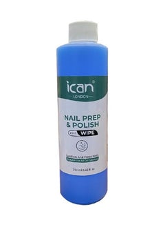 Nail Prep & Polish 2 in 1 Wipe Gel Polish Residue Cleaner Multi-Purpose for Sanitiser For Nail Care 250ml