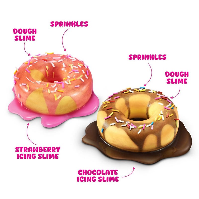Slime Mart Series 1 Make Your Own Realistic Slime Food! Donut Bag DIY Kit (10 Pieces) - Image 4