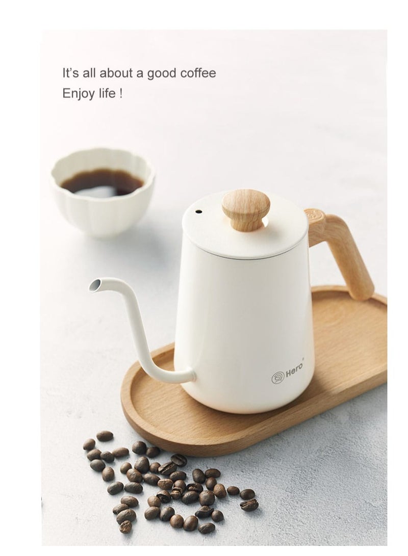 زيروهيرو زيرو هيرو C07PRO + غلاية تقطير - غلاية قهوة - غلاية مع مقياس حرارة - أسود/أبيض - Image 2