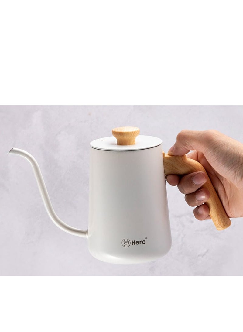 زيروهيرو زيرو هيرو C07PRO + غلاية تقطير - غلاية قهوة - غلاية مع مقياس حرارة - أسود/أبيض - Image 3