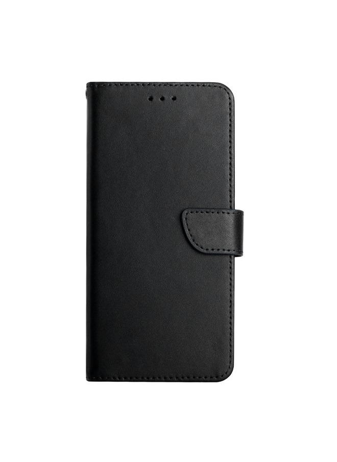 Green Tiger Case For Huawei P50 Genuine Leather Fingerprint-proof Horizontal Flip Phone Case  - Image 2