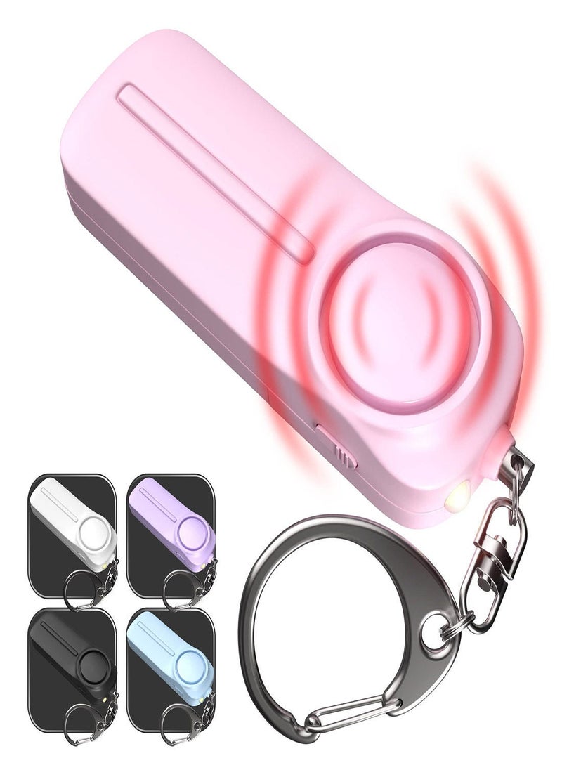 Y&D Personal Alarm Safety Panic Keychain Emergency Self Defence 130 dB Loud Siren Protection Device with LED Light Simple Operation Reusable for Women Kids Elders  - Image 1