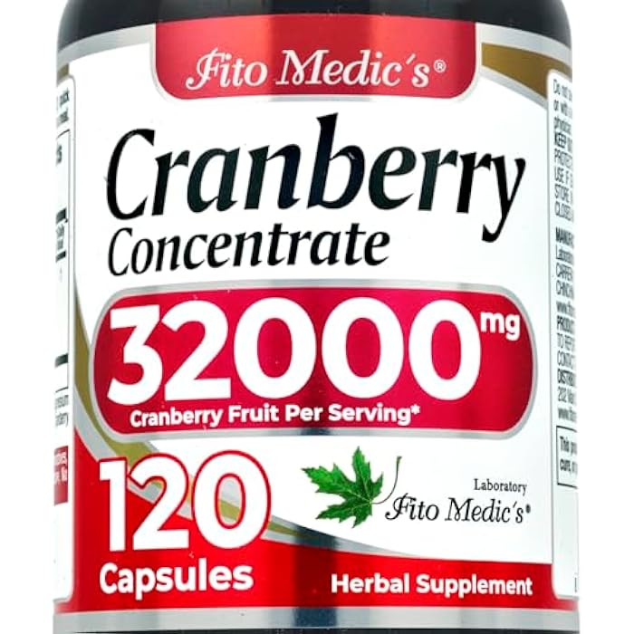 FITO MEDIC'S Lab | Cranberry Pills | Cranberry Supplement |120 softgels | Concentrate Extract - Image 1