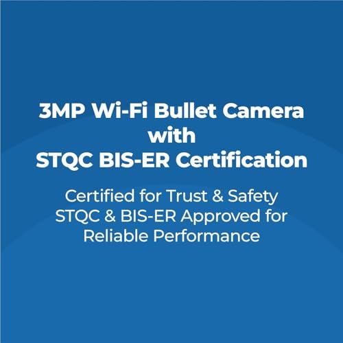 Trueview 3MP All Time Color Wi-Fi Smart Bullet CCTV Security Camera | Two-Way Audio | Human Detection IP66 Waterproof Supports Upto 256GB Memory Card | Alexa Compatible T18295S 2026 Edition - Image 2