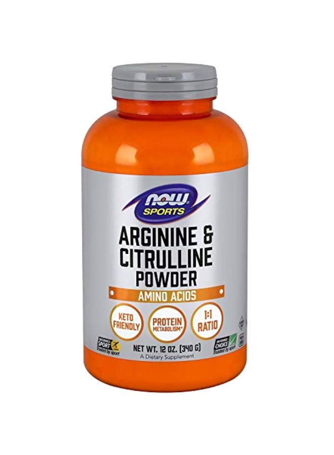 Now Foods Arginine And Citrulline Powder - Image 1