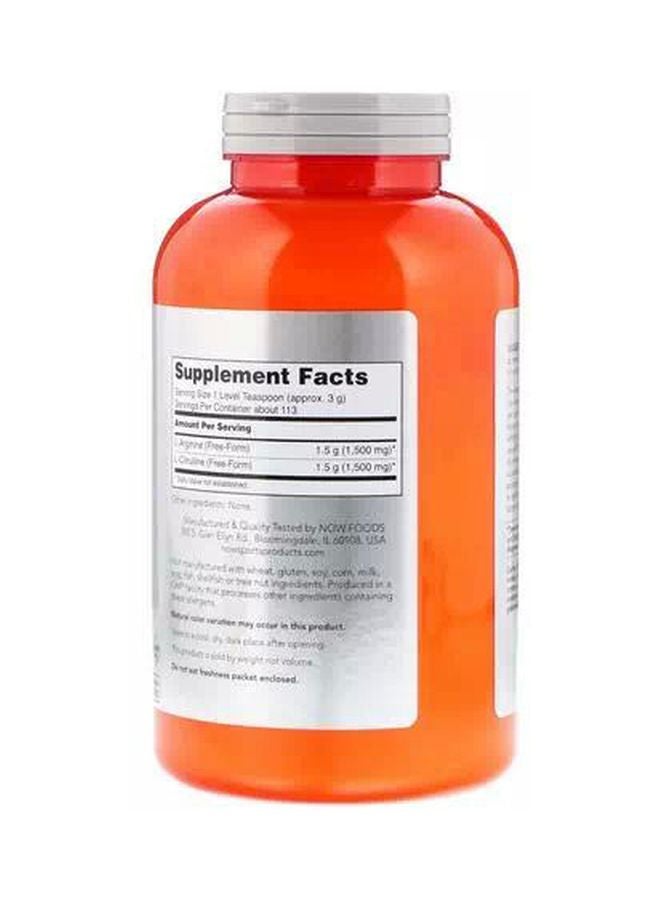 Now Foods Arginine And Citrulline Powder - Image 2