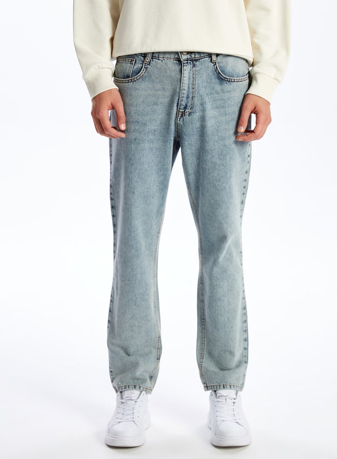 LC WAIKIKI 700 Straight Fit Men'S Denim Trousers  - Image 2