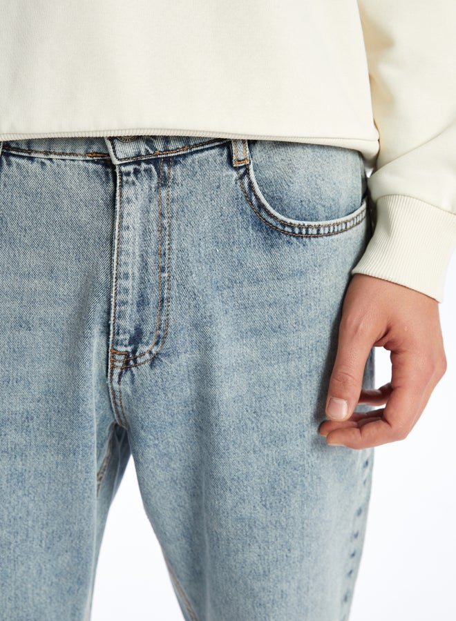 LC WAIKIKI 700 Straight Fit Men'S Denim Trousers  - Image 4