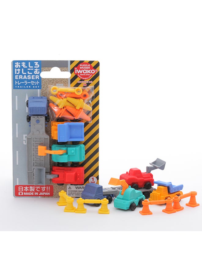 IWAKO ERASER SET TRAILER ER-BRI032