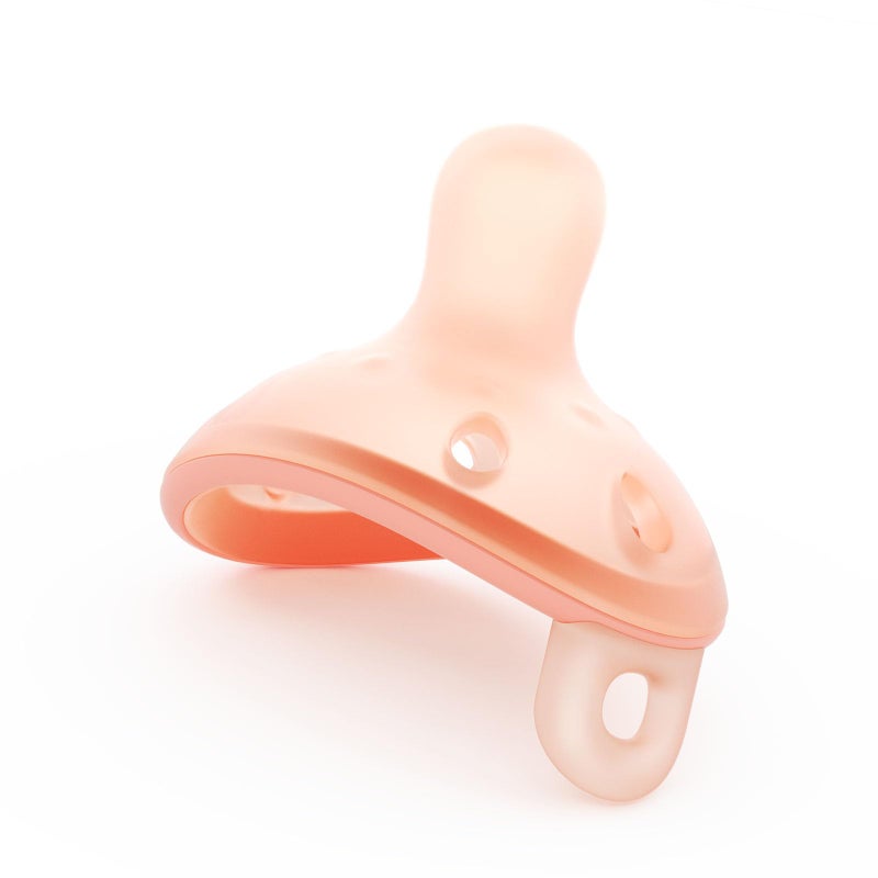 Garkoko Baby Pacifiers 0â€“6 Months, One-Piece Soft Silicone Breast-Like Pacifier for Newborn & Breastfed Babies, BPA-Free - Image 1