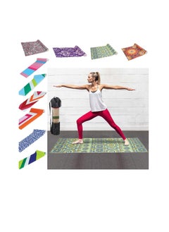 Premium 4mm Thick Non-Slip Yoga Mat with Attached Band Perfect for High Intensity Interval Training, Pilates, Yoga and Many Other Home Exercises by SportQ with Carrying Bag - pzsku/ZA69E3459EB349412247CZ/45/_/1730646569/f67415e8-c021-4c1d-86c5-a38081ec81fc