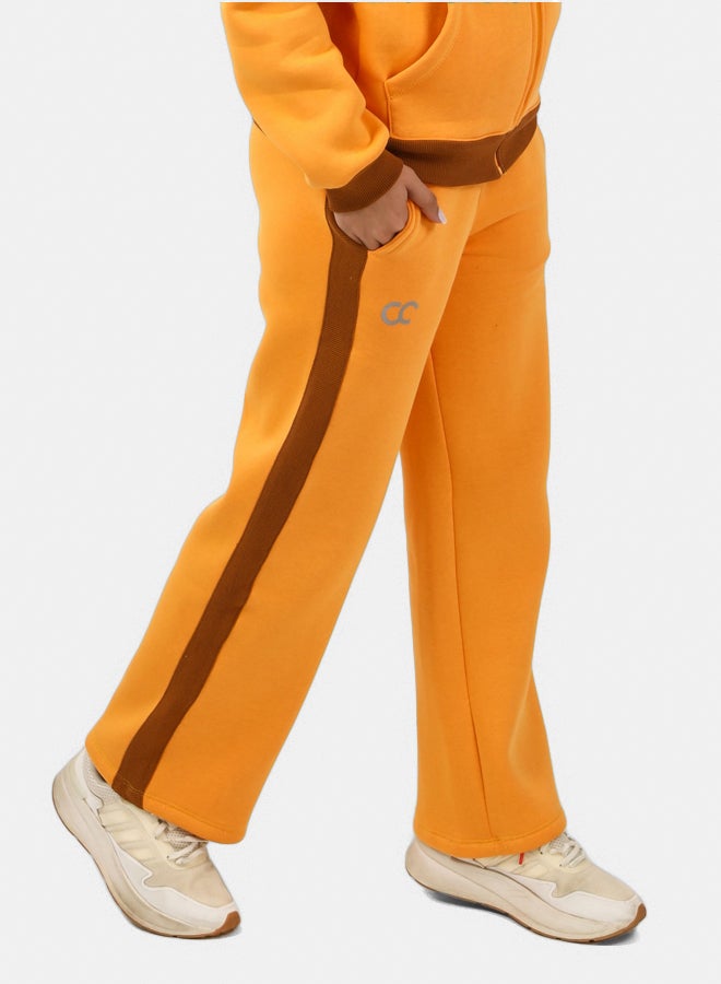 SHECHICK Shechick Two-Tones Mustarad SweatPant - Image 2