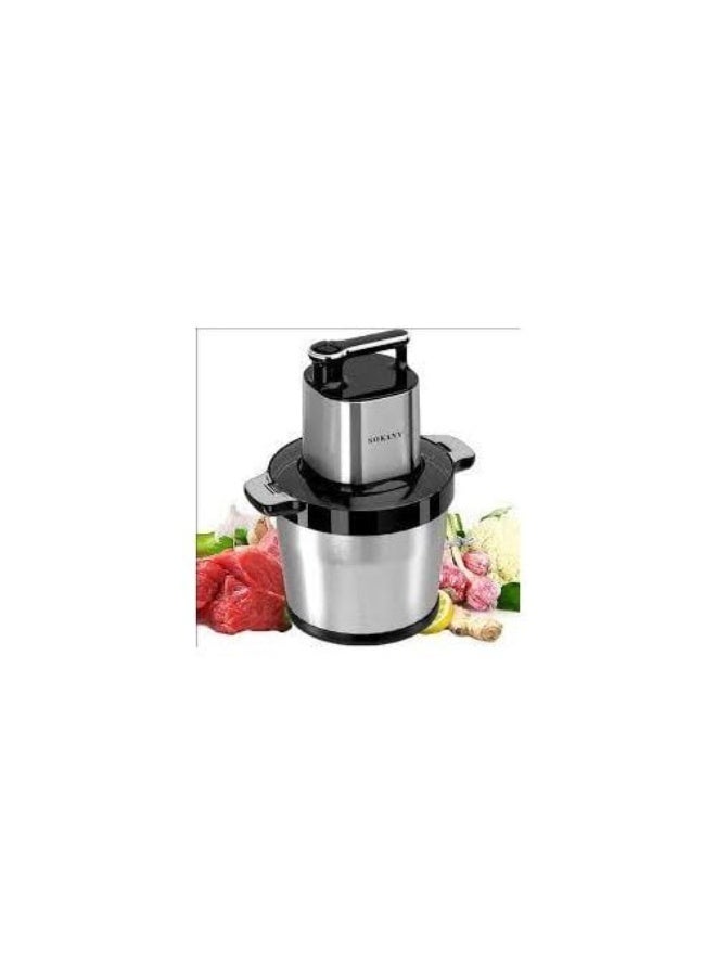 Sokany Stainless Steel 8L 1800W Food Processor + 1 Blade SK-7099A - Image 1